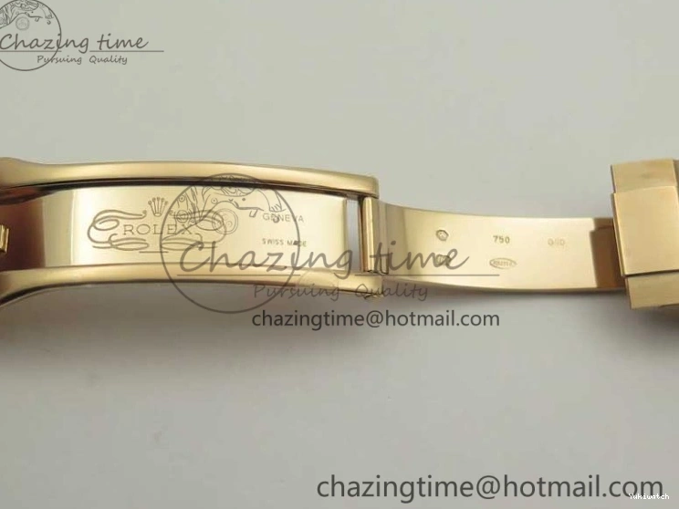 Best Dial ARF Clone Black Gold Rubber Rose On 1:1 Edition Super V2 Daytona 116515 Strap A4130 0225